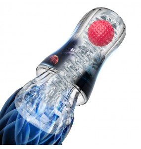 US - 4D BIGBANG Passion Masturbation Cup With Red Sucker Ball (GALAXY)